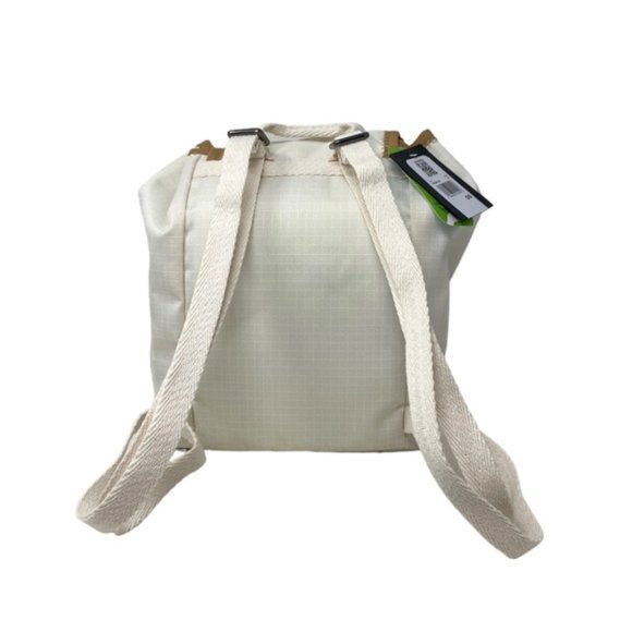 🎒SCHOOL SALE🎒Converse Mini Rucksack Cream Bag Pocket Button 10023000-A01 - Picture 8 of 11